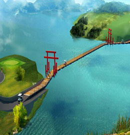 江西武寧巾口浮橋